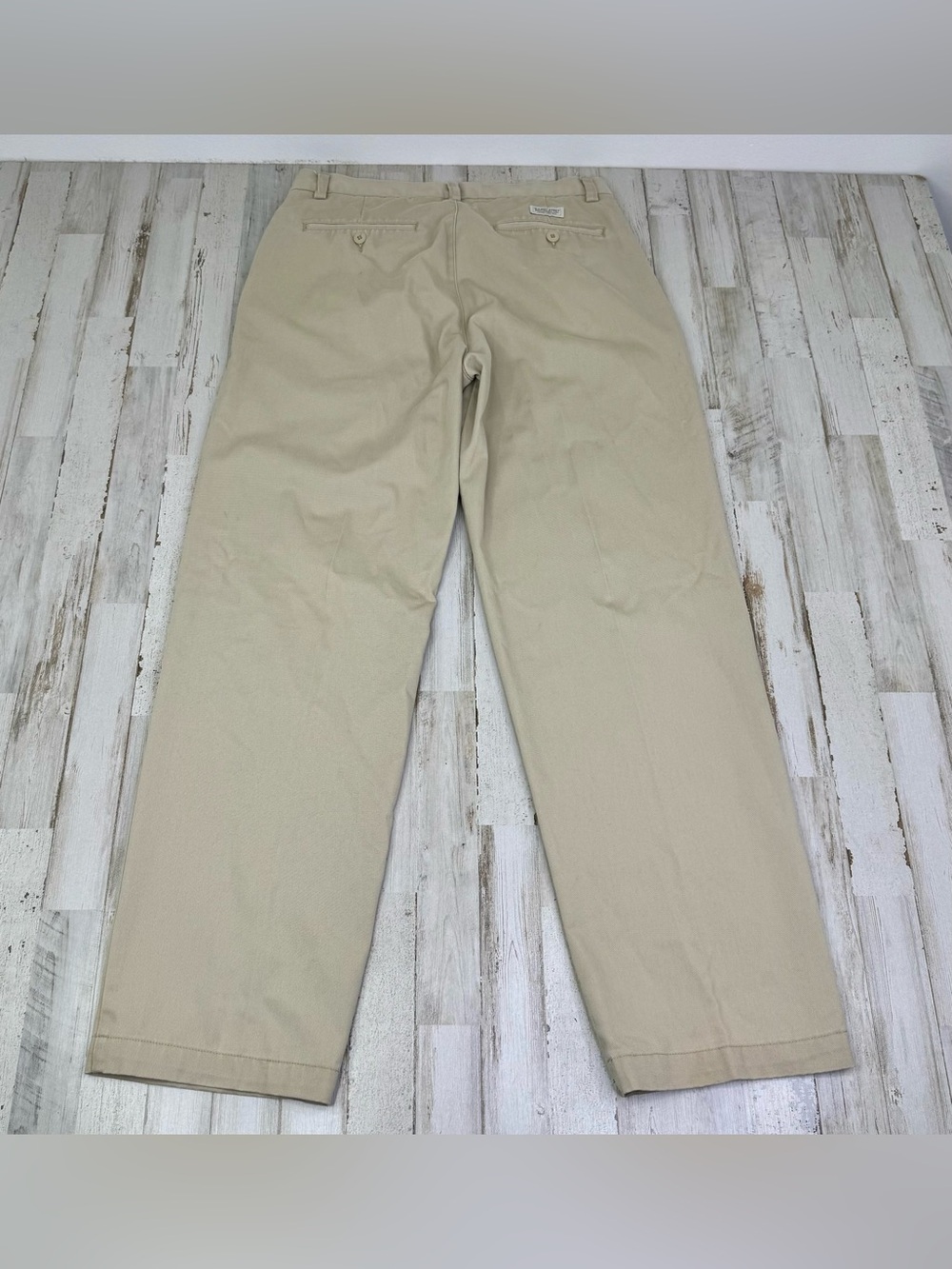 Vintage Old Navy Regular Khaki Beige Chinos Pants Mens 32x31.5 - Picture 9 of 11